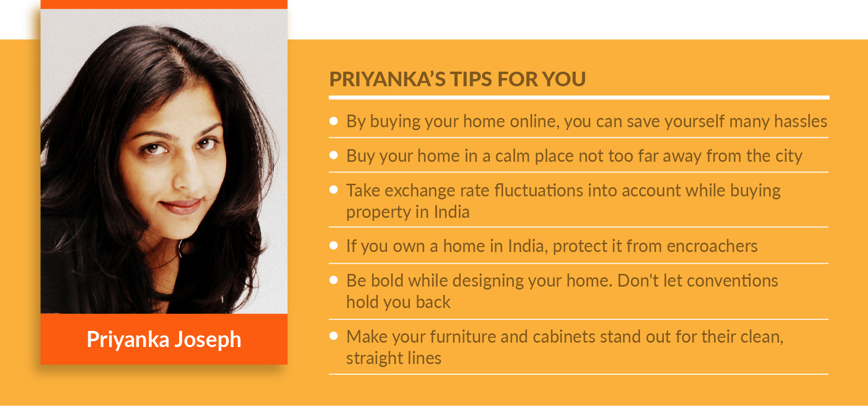 Home Buyers Speak: Priyanka Joseph On Owning A Home In India And New York Home Buyers Speak: Priyanka Joseph On Owning A Home In India And New York